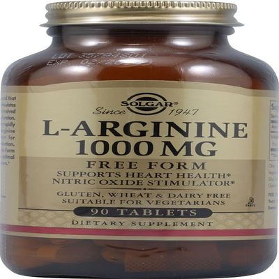 Solgar L-arginine 1000 Mg Tablets, 90