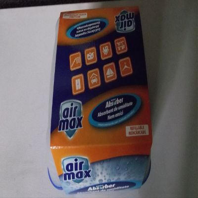 Airmax Ultra Moisture Absorber Trap refillable 450g condensation damp mildew stale smells for caravan boat motorhome