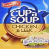 Batchelors Cup a Soup Chicken and Leek 4 Sachets 86 g (Pack of 9) view 1