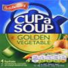Batchelors Cup a Soup Golden Vegetable 4 Sachets 82 g (Pack of 9) view 1