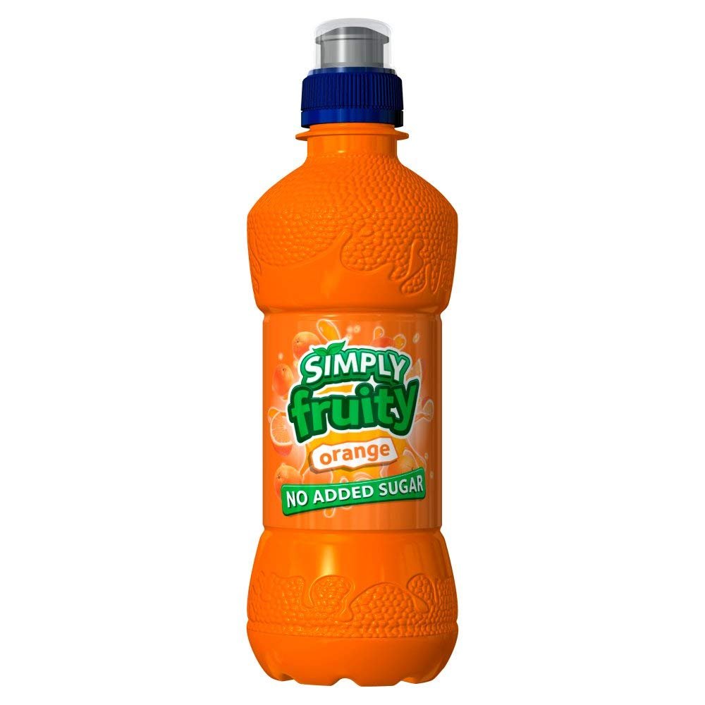 Simply Fruity Orange 330 ml (Pack of 36)