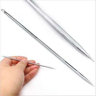 Fat-catz-copy-catz 1x Stainless Steel Blackhead Remover Cleaner Tool Acne Pimple Spot Extractor Pin