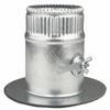 4" Round Take-Off Collar w/Damper,26 ga. view 1