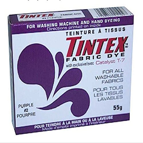 Lot of 1 Tintex Brand Purple Fabric Dye #2