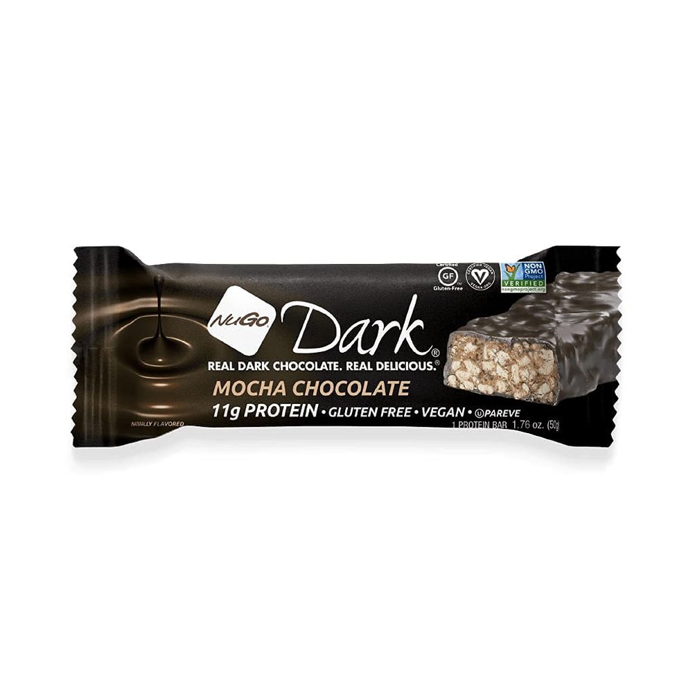 Nugo Nutrition Bar Dark Mocha Chocolate Bar (12x50 Gm)