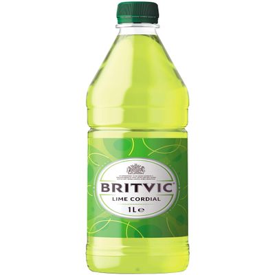Britvic Lime Cordial, 12 x 1 L