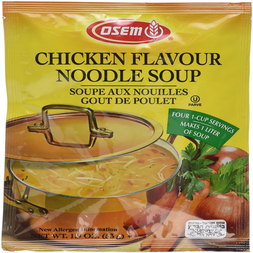 Osem Chicken Flavour Noodle Soup, 53 g
