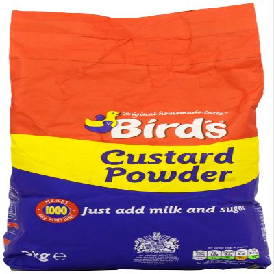 Birds Original Homemade Taste Custard Powder Dessert Mix  Easy to Prepare & Smooth Texture 3 Kg Tub (Pack of 1)