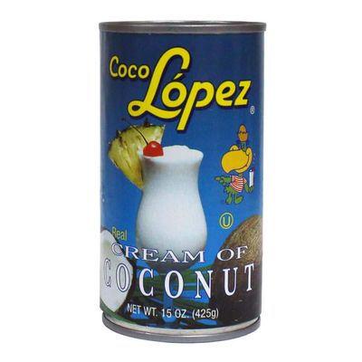 Coco Lopez Cream of Coconut Cocktail Mix For the perfect Pina Colada.
