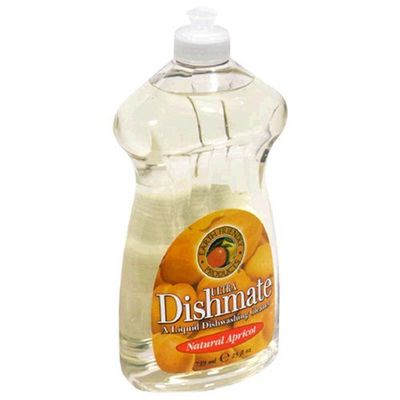 EARTH FRIENDLY DISHMATE LIQ APRICOT, 25 OZ