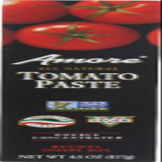 AMORE PASTE TUBE TOMATO, 4.5 OZ