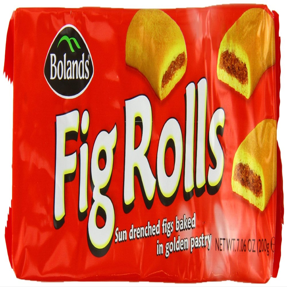 Bolands Fig Roll Biscuits 200 g (Pack of 12)