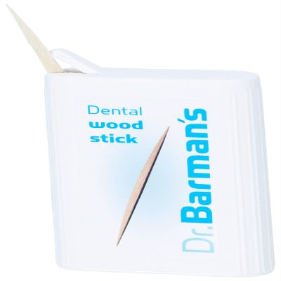 Dr. Barman's Dental Woodsticks, 100 pcs.
