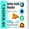 DR WAKDE'S Amba haldi Powder (Mango-Ginger | Curcuma Amada) - 100g (3.5oz) | Pure, Raw & Dried Powder | Ayurvedic Herb | Vegan | Nothing Added, Nothing Removed | Same Day Dispatch (100g / 3.5oz) view 3