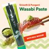 Wasabi-O Real Wasabi Paste - Authentic Japanese Wasabi Paste for Sushi & Dishes - Spicy, Fresh & Bold Flavour - Perfect for Sushi Rice, Japanese Snacks - All-Natural Ingredients, 3 x 43g view 3