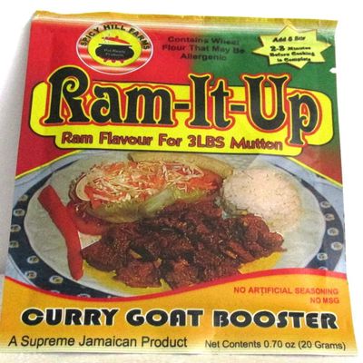 Spicy Hill Farms Ram it Up Curry Goat Booster