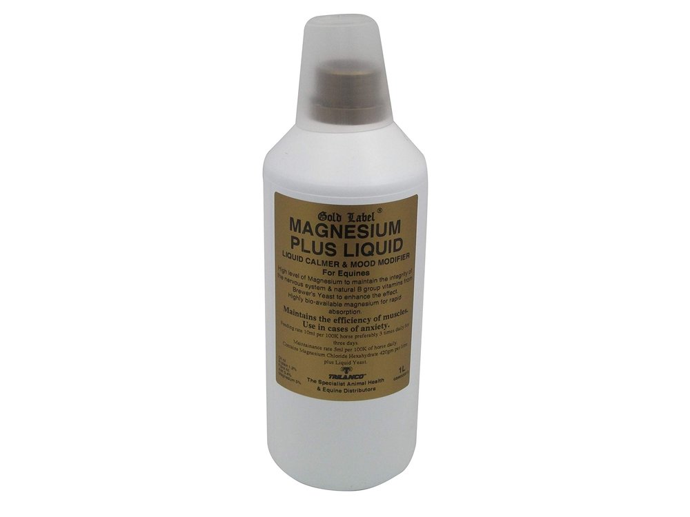 Gold Label Unisex's Magnesium Plus, Clear, Regular