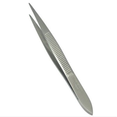 Ashiq Instrumente Germany Tweezers 8 cm Pointed Stainless