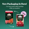 Ahmad Tea Fruit Black Tea | Raspberry Indulgence Fruit Black Tea | 20 Teabag Sachets | 1 Pack view 2