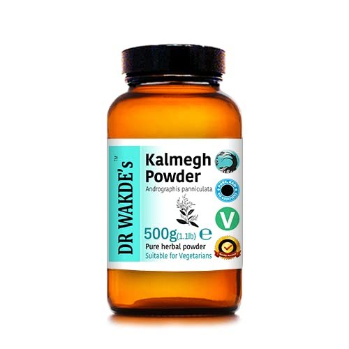 DR WAKDE'S Kalmegh Powder (Andrographis panniculata) - 100g (3.5oz) | Pure, Raw & Dried Powder | Ayurvedic Herb | Vegan | Nothing Added, Nothing Removed | Same Day Dispatch
