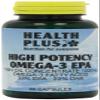 Health Plus High Potency Omega-3 EPA 1000mg (33:22) Fish Oil Supplement - 90 Capsules view 1