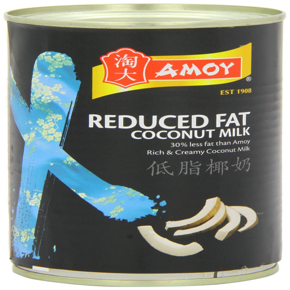 Amoy Reduced Fat Cocconut Milk 400 ml (Pack of 6)