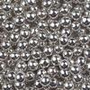 100g 6mm Edible Silver Balls - Cup Cake Sprinkles Decorations view 1