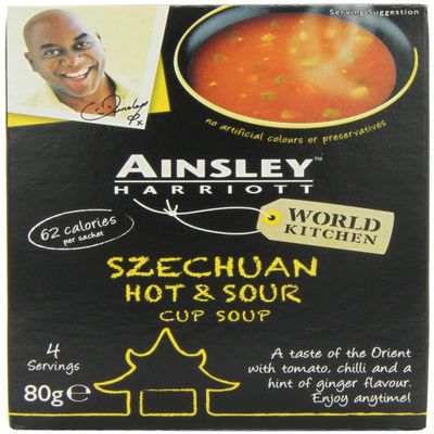 Ainsley Harriot Hot and Sour World Soup 80 g (Pack of 9)