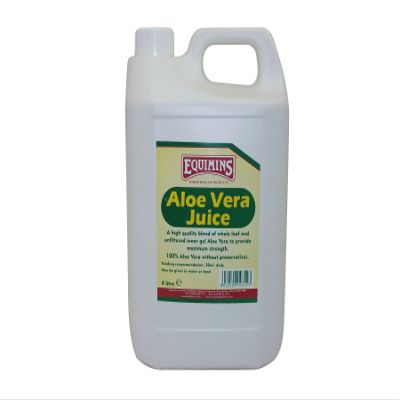 Equimins EQS0016 Aloe Vera Juice - Clear, 4 Litre