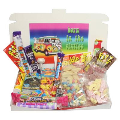 Born in The Sixties Retro Sweets Gift Box