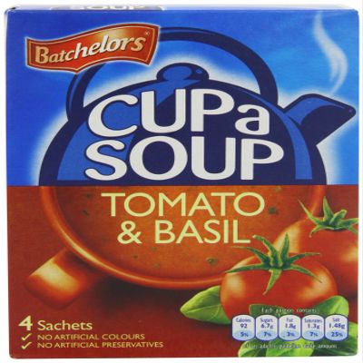 Batchelors Rich Tomato and Basil Cup a Soup (Pack of 9)