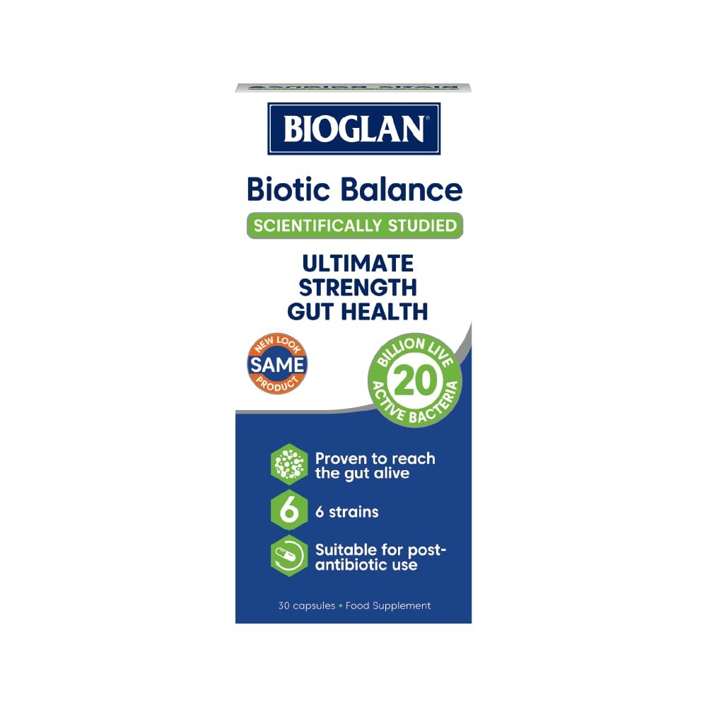 Bioglan Everyday Double Strength, Biotic Balance, Food Supplement, 30 Count