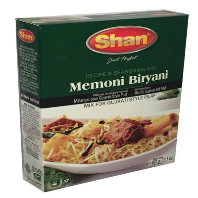 2 x SHAN - Memoni Mutton Biryani Spice blend 65g