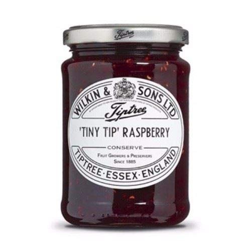 THREE PACKS of Tiptree Tiny Tip Raspberry Conserve 340g