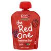 THREE PACKS of EllaS Kitchen - Organic Smoothies The Red One Fruit Smoothie 90g x 12 view 1