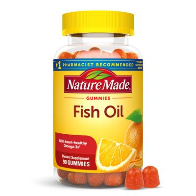 Nature Made Fish Oil Adult Gummies (57 mg of Omega-3s EPA & DHA per serving) 90 Ct