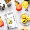 FUNKIN Pineapple Puree Cocktail Mixer | Made with Real Fruit | Fresh Fruit Puree for Professional Cocktails, Smoothies, & Desserts | 0% ABV | Resealable Pouch | 1kg, Pack of 5 view 4