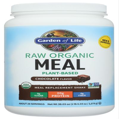 Garden of Life - RAW Meal Organic Shake & Meal Replacement Chocolate Cacao - 34.8 oz.