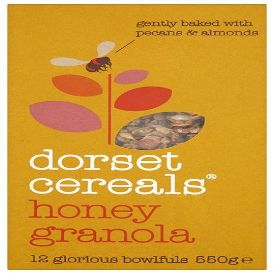 Dorset Cereals Honey Granola 550 g (Pack of 2)