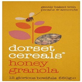 Dorset Cereals Honey Granola 550 g (Pack of 2)