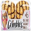 Mrs Crimble's Gluten Free Large Choc Coconut Rings, Premium Quality & Certified Free From Gluten, Wheat Free & Vegetarian Friendly, 12 Packs of 6 (6 x 200g Multi Pack) view 3