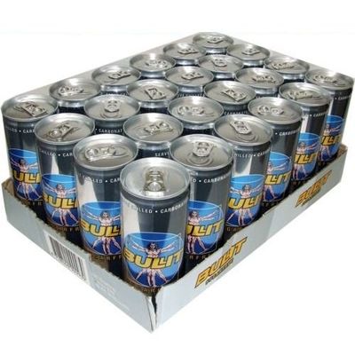 Bullit Energy Drink 'Sugarfree' 24 x 0.25 L Tubs