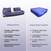 PMT MobicCushion - Adjustable Pneumatic Seat Cushion for Wheelchair, Mobility Scooter, Car and Office Chairs view 2