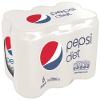 Pepsi Diet Can 6 x 330 ml (Pack of 4) view 1