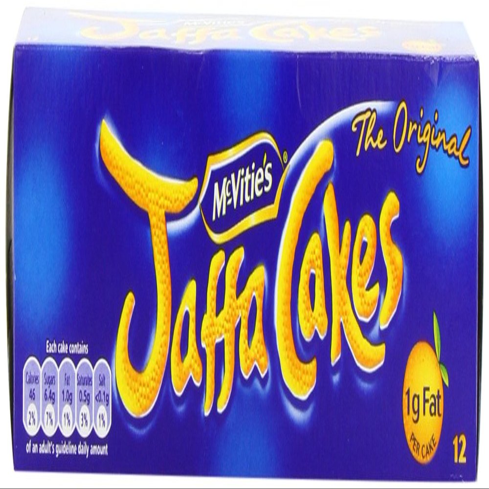 Mcvities 12 Orange Jaffa Cakes (Pack of 5)