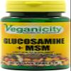 Veganicity Glucosamine HCL + MSM : Joint Health Combination : 30 Tablets, in a Planet-Friendly 99% Recycled Pot view 1