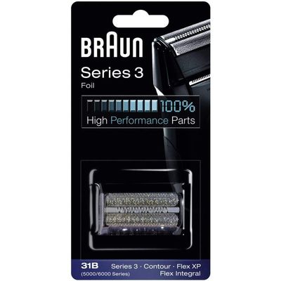 Braun 31B Replacement Foil and Cutter Cassette Multi Black BLS Foil (Cutter not included )