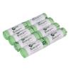 10 Litre x 200 All-Green Compostable Bags - Kitchen Food Waste Caddy Liners - EN 13432-10L Bin Bags with Composting Guide view 1