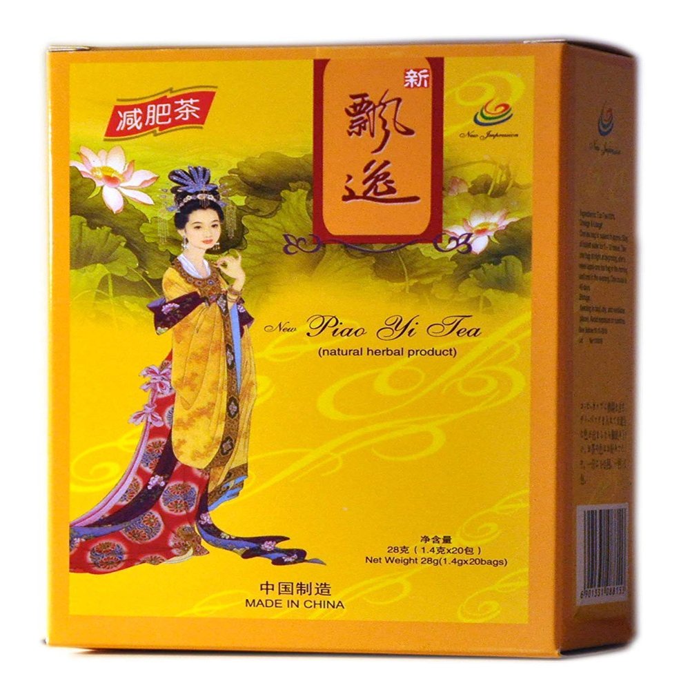 4 Packs of Genuine Piao Yi Slimming Diet Tea 80 Tea Bags