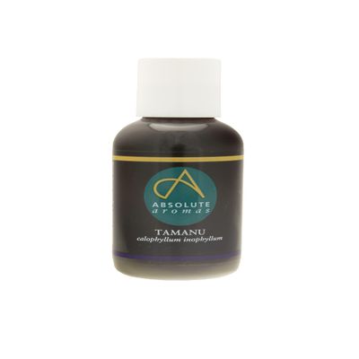 Absolute Aromas Tamanu Oil 50ml - Pure, Natural, Unrefined, Cold-Pressed, Cruelty Free, Vegan, No GMO  Natural Moisturiser and Collagen Booster for Skin, Body and Nails